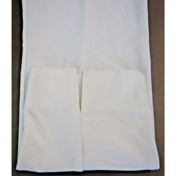 &Basics Women's Sz Medium Ivory Rayon/Nylon Blend Stretch Casual Pants $119 - Picture 8 of 10